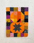 Woollypetals Ghost Party Pumpkin Expansion Pack quilt with large star block