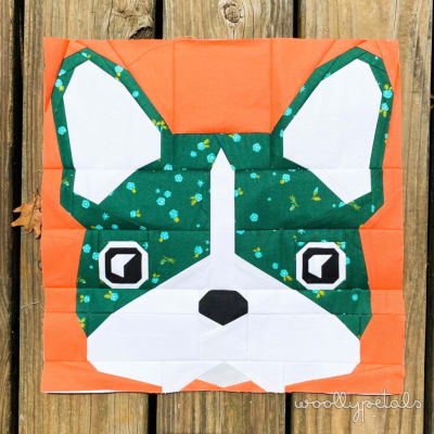 Beatrice Bulldog FPP PDF Pattern