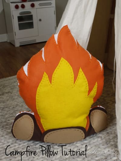 Campfire Pillow Tutorial