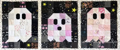 Ghost Party!!! Quilt Mock Ups