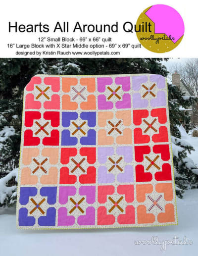 Hearts All Around Quilt Pattern Release