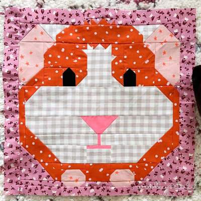 It’s all Guinea be okay Quilt Block Pattern
