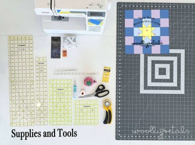 New Star Beginner Quilt Course Supplies and Tools