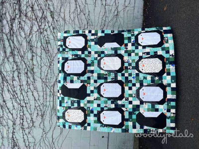 Penguin Social Quilt Pattern Release