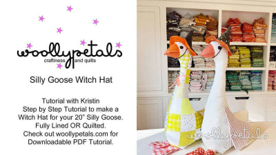 Silly Goose Witch Hat Tutorial