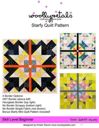 Starfy Quilt Pattern Release Day