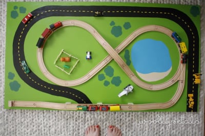 Train Table for Christmas