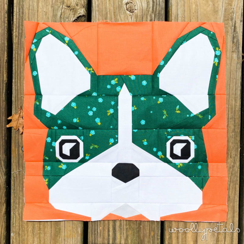 Beatrice Bulldog FPP PDF Pattern