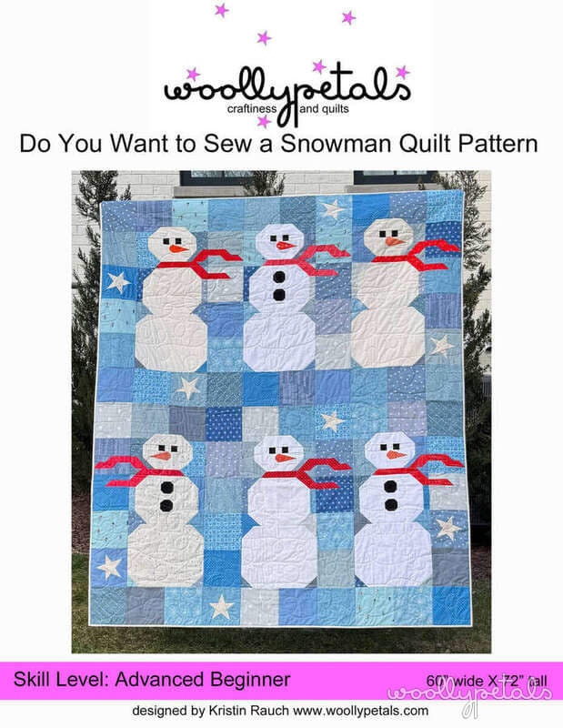 Do You Want to Sew a Snowman Quilt Pattern