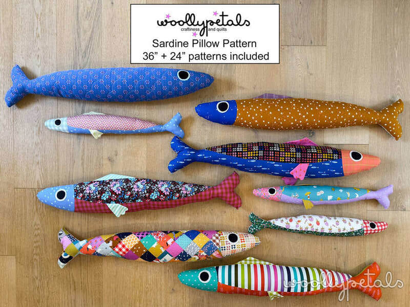 Sardine Pillow Pattern Release Day