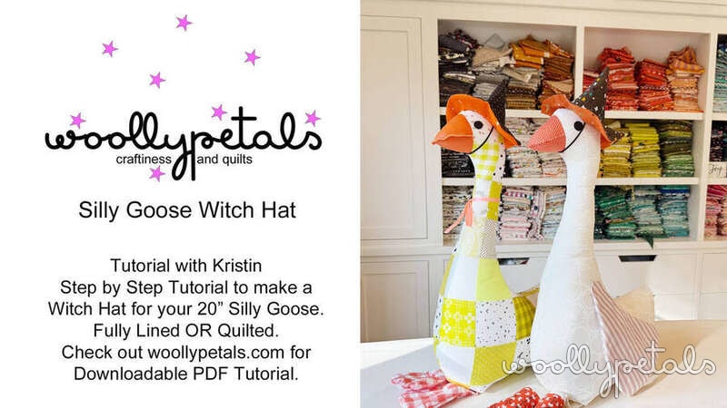 Silly Goose Witch Hat Tutorial