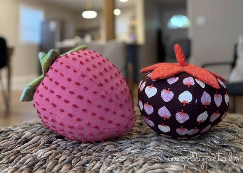 Strawberry Pillow Pattern Release