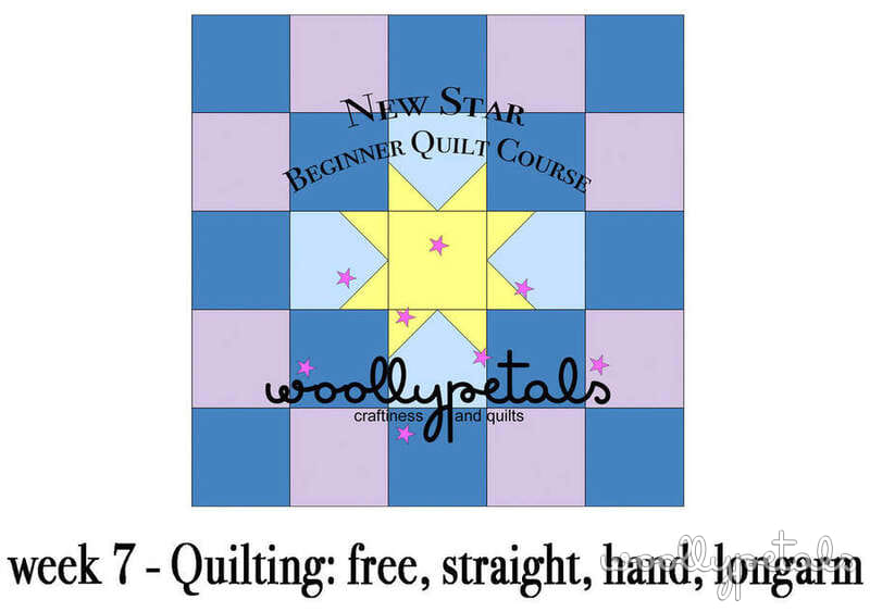 Week 7 – Quilting, free, straight, hand, longarm