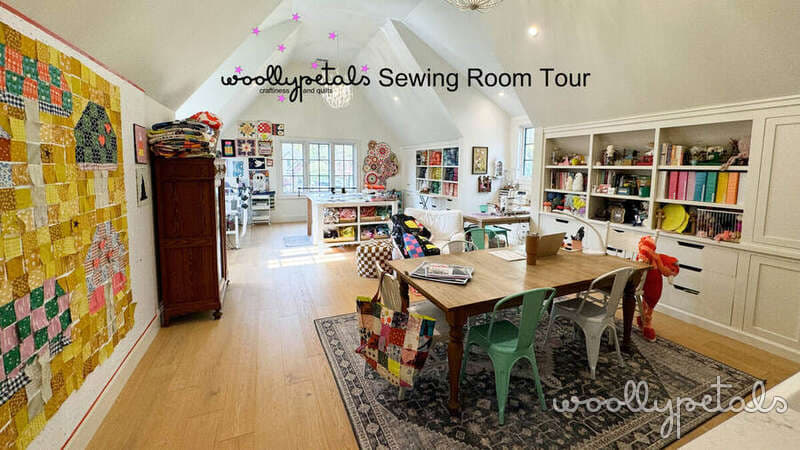 Woollypetals Sewing Room Tour