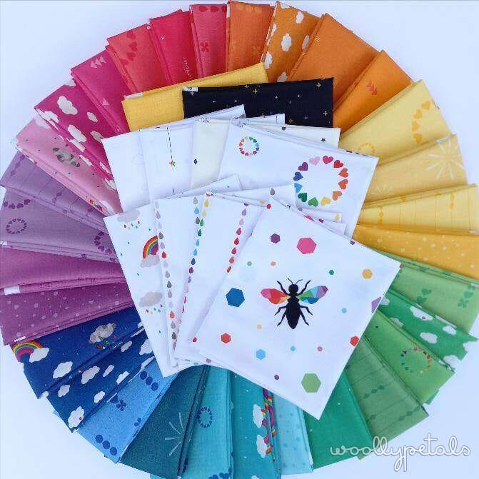 Ghost Party pattern kits with coordinated fabric bundles and white pattern pages